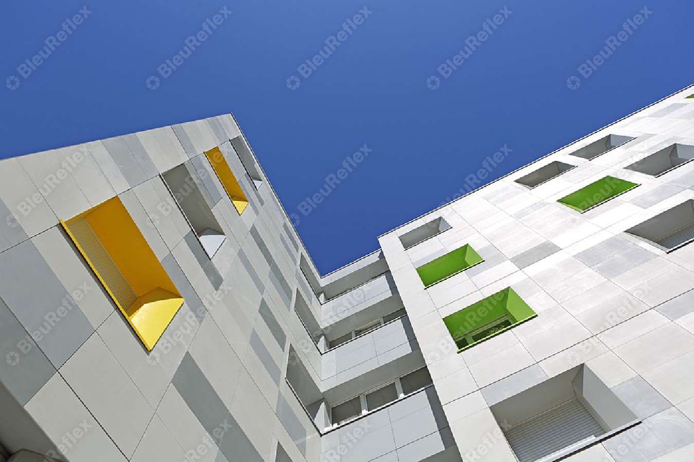 Façde d'immeuble Universitaire